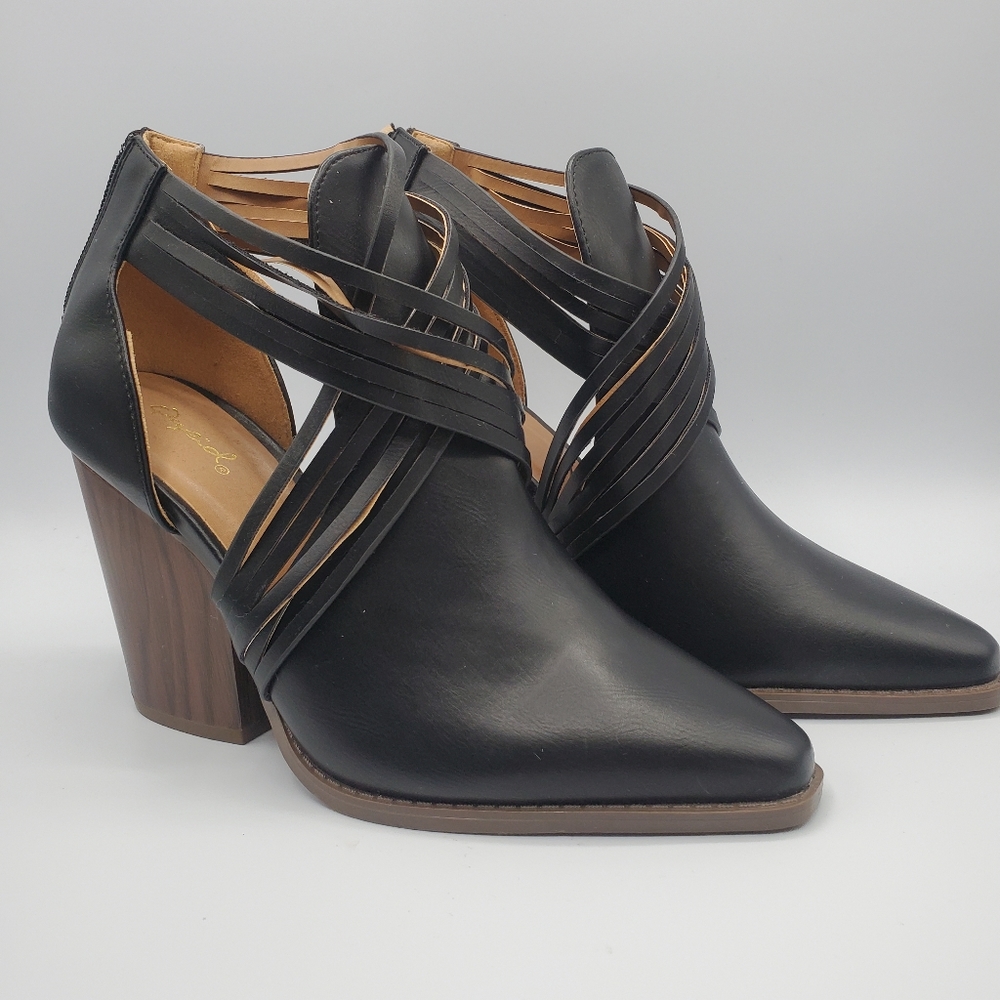 Black booties